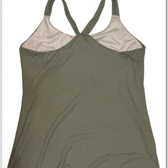 Athleta Razorback Green Too Size M - Picture 2 of 5